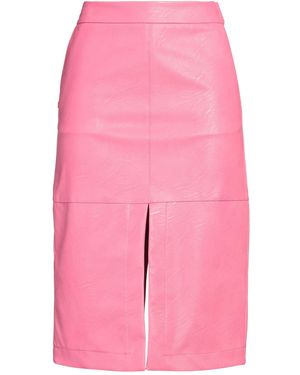 Manila Grace Midi Skirt Viscose - Pink