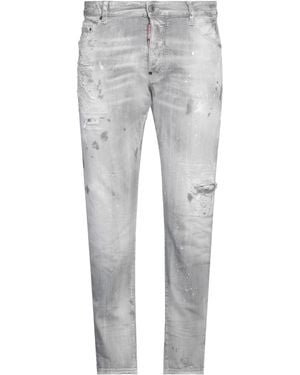 DSquared² Light Jeans Cotton, Elastane - Grey