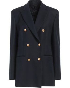 The Seafarer Blazer Virgin Wool, Elastane - Blue