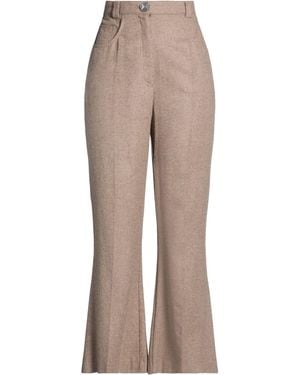 Maliparmi Pants Viscose, Wool - Natural