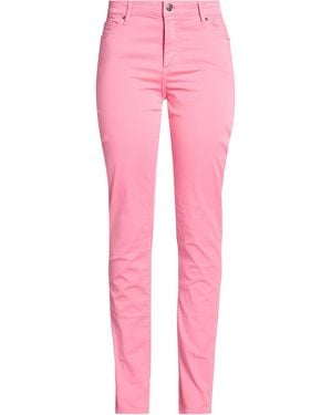 ARMANI EXCHANGE Trousers Cotton, Elastane - Pink