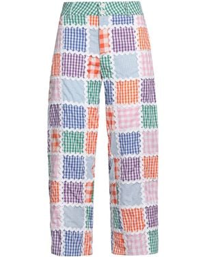 La Veste Pants Cotton - Blue