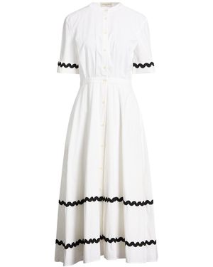 Officine Generale Midi Dresses - White