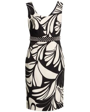 CAMILLA Midi Dress Polyester, Elastane - White