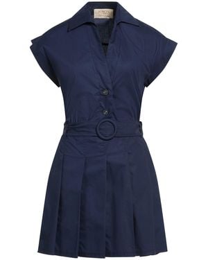 Kaos Mini Dress Cotton - Blue