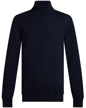Piacenza Cashmere Turtlenecks - Blue