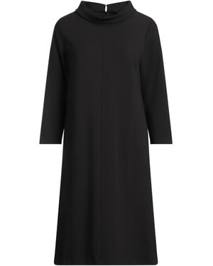 Xandres Midi Dress - Black