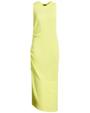 Roberto Collina Maxi Dress Cotton, Nylon - Yellow