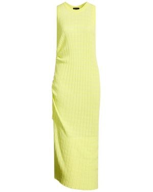 Roberto Collina Maxi Dress Cotton, Nylon - Yellow