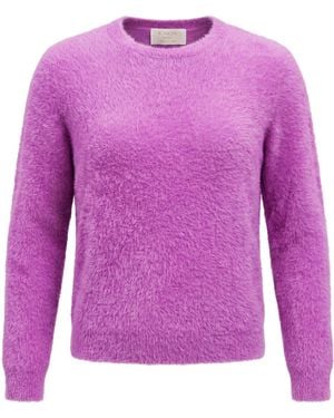 Kaos Jumper Viscose, Polyester, Polyamide - Purple