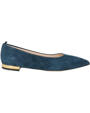 Testoni Ballet Flats - Blue