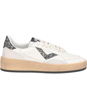 4b12 Ivory Sneakers Leather - White