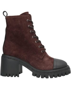 La Cabala Botines De Caña Alta - Marrón