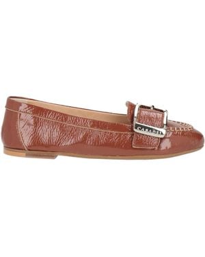 Casadei Loafers Leather - Brown