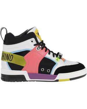 Moschino Trainers Leather - Black