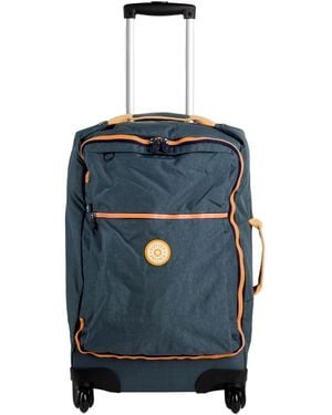 Kipling Slate Wheeled Luggage Polyamide - Blue