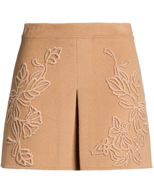 ERMANNO FIRENZE Mini Skirts - Natural