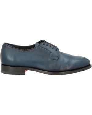Santoni Lace-Up Shoes - Blue