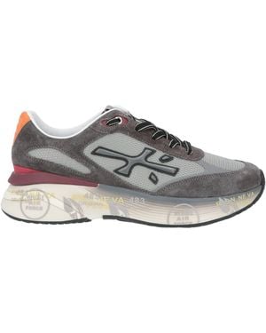 Premiata Sneakers Textile Fibers, Leather, Synthetic Material - Gray
