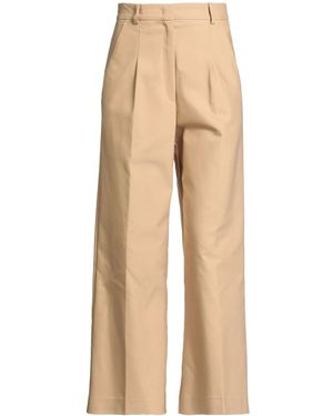 Maliparmi Sand Pants Cotton, Polyamide, Elastane - Natural