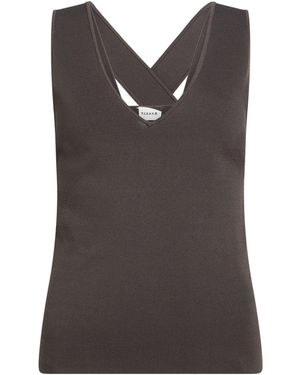 P.A.R.O.S.H. P.A.R.O..H. Top - Grey