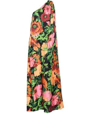 La DoubleJ Maxi Dress Silk - White