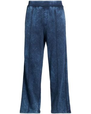 Roberto Collina Trousers Cotton, Elastane - Blue