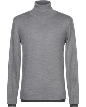 Officina 36 Turtleneck Wool, Acrylic - Black