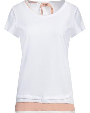 N°21 T-Shirt Cotton, Acetate, Silk - White