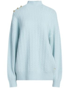 Chiara Ferragni Turtleneck Acrylic, Polyamide, Wool, Elastane - Blue