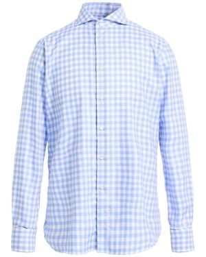 Agho Shirt Cotton - Blue