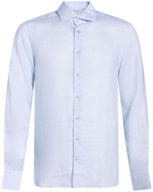 Stenströms Shirt Linen, Lyocell - Blue