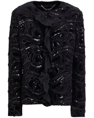 Clips Jacket Polyester, Elastane - Black