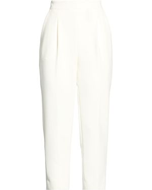 Nora Barth Pants Viscose, Wool, Polyester, Elastane - White