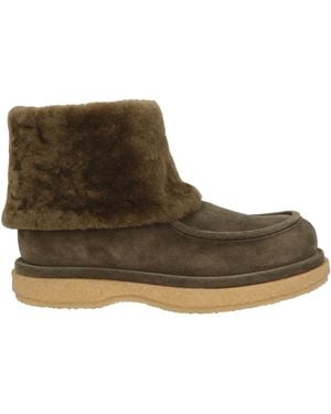Officine Creative Ankle Boots Leather - Brown