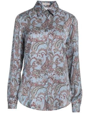 Camicettasnob Azure Shirt Viscose - Blue