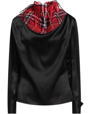 Burberry Top Viscose, Wool, Paper - Black