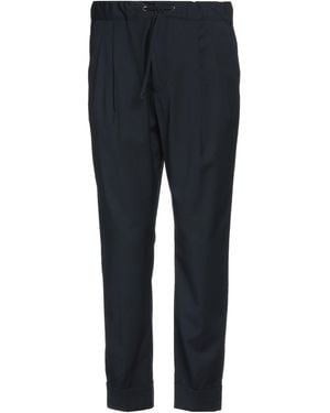 Messagerie Patrizio Piscaglia Midnight Trousers Wool, Polyester, Lycra - Blue