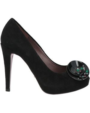 Fabi Pumps Leather - Black
