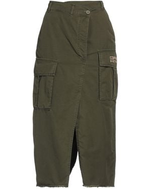 Circus Hotel Midi Skirt - Green