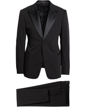 Emporio Armani Suit Virgin Wool - Black