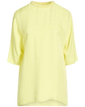 Agnona Top Viscose, Silk - Yellow