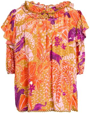 FARM Rio Top Viscose - Orange