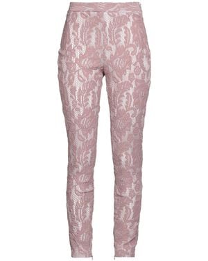 Just Cavalli Mauve Pants Polyester - Pink