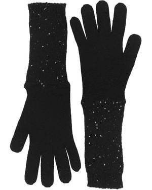 Fabiana Filippi Gloves Cashmere - Black