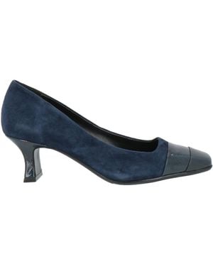 Luciano Barachini Court Shoes Leather - Blue