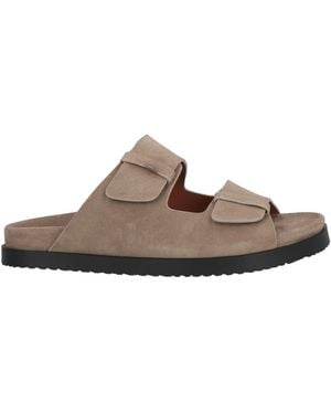 Doucal's Sandals Leather - Brown
