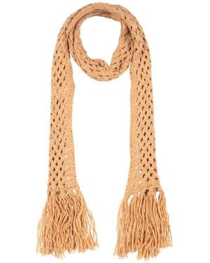 ViCOLO Camel Scarf Acrylic, Wool, Viscose, Alpaca Wool - Natural