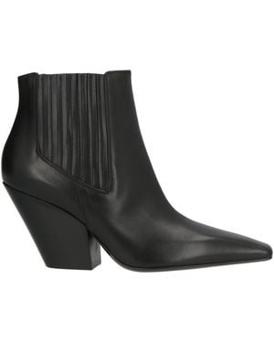 Casadei Ankle Boots Leather - Black