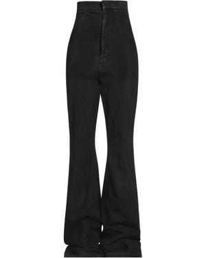 Rick Owens Jeanshose - Schwarz